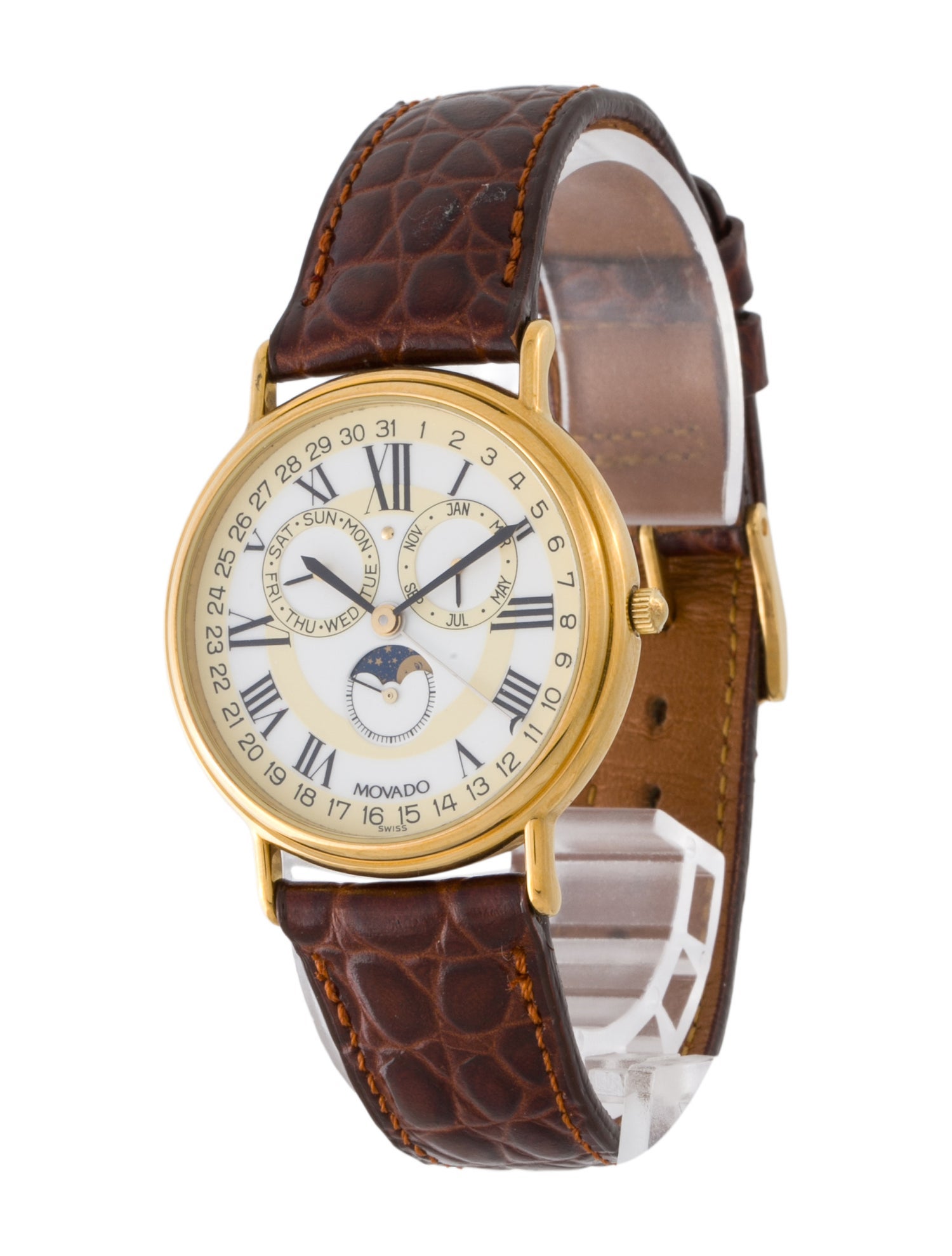 Movado Triple Date Moonphase Watch