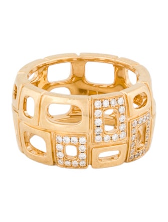 Movado 18K Diamond Band