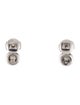 Movado 18K Diamond Drop Earrings