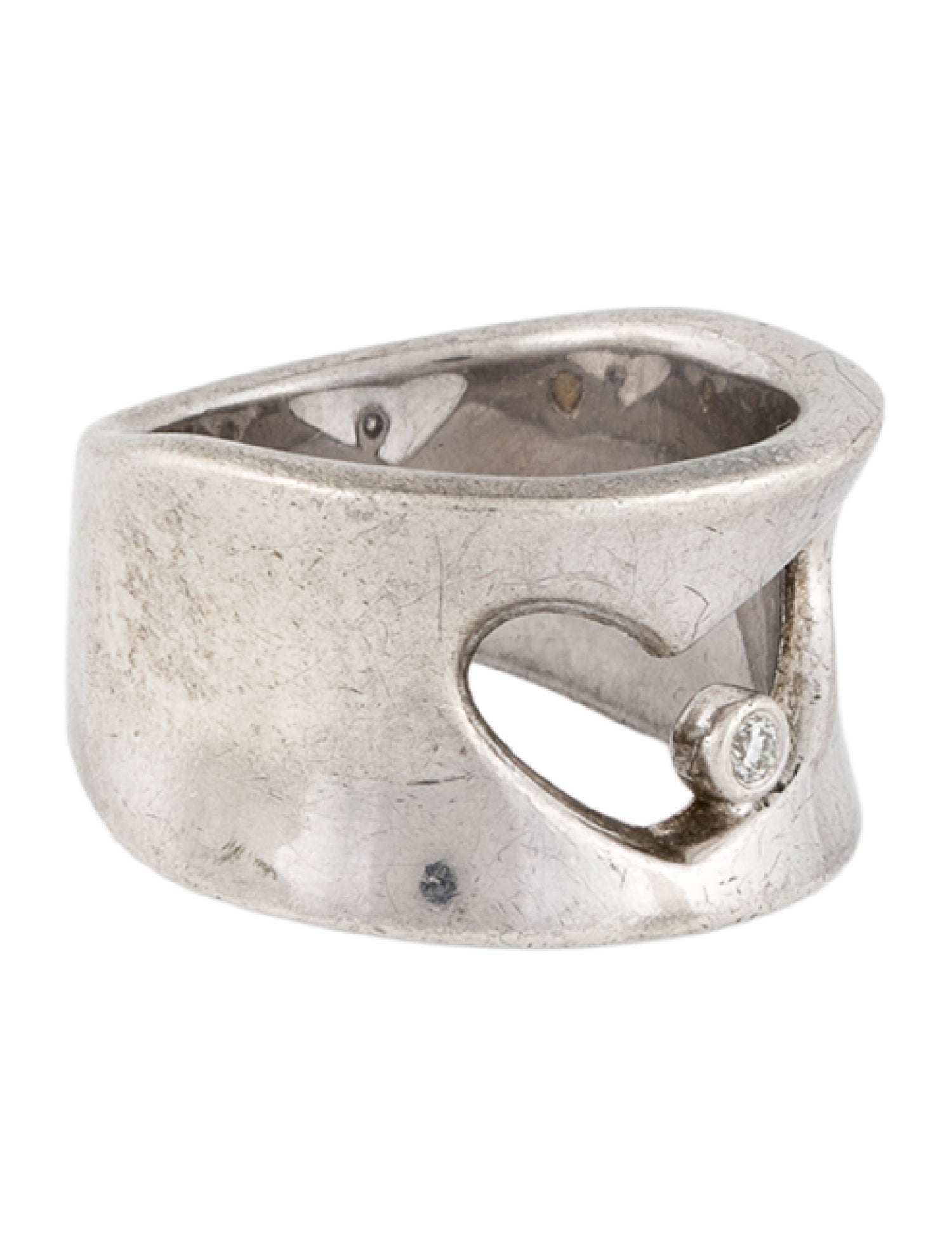 Movado Diamond Heart Band