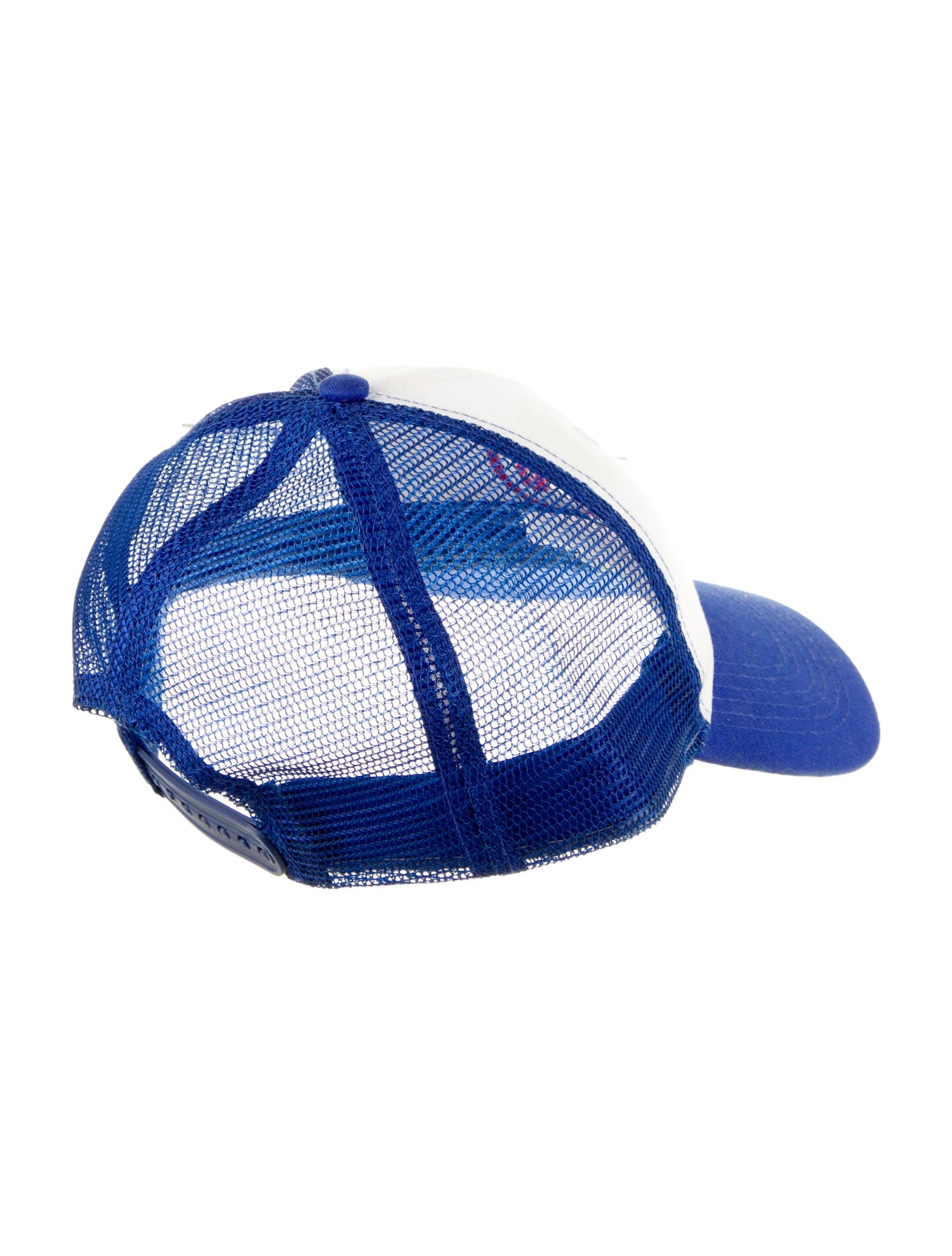 Mowalola Logo Baseball Cap - Blue Hats, Accessories - MOWAL20036
