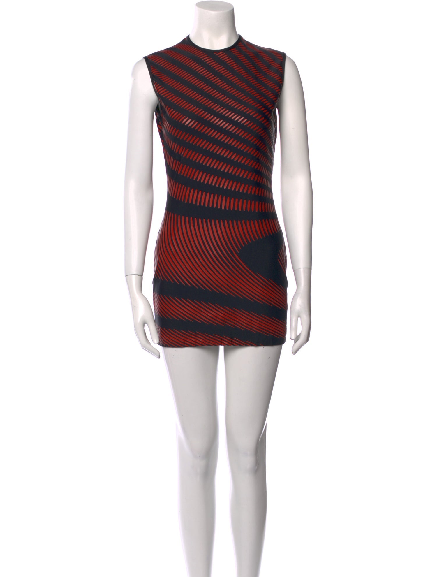 Mowalola Striped Mini Dress