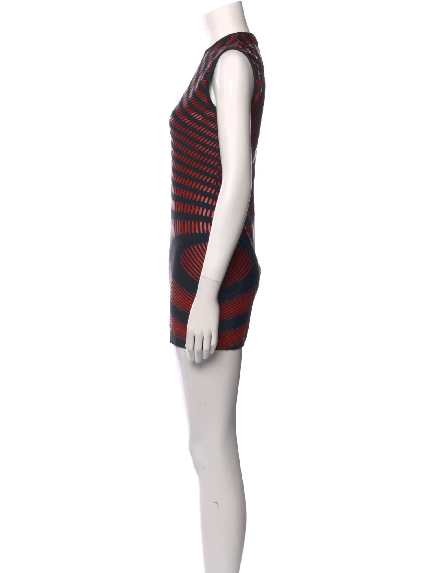 Mowalola Striped Mini Dress