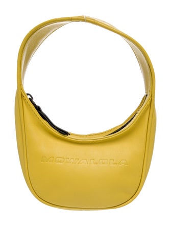 Mowalola Leather Top Handle Bag