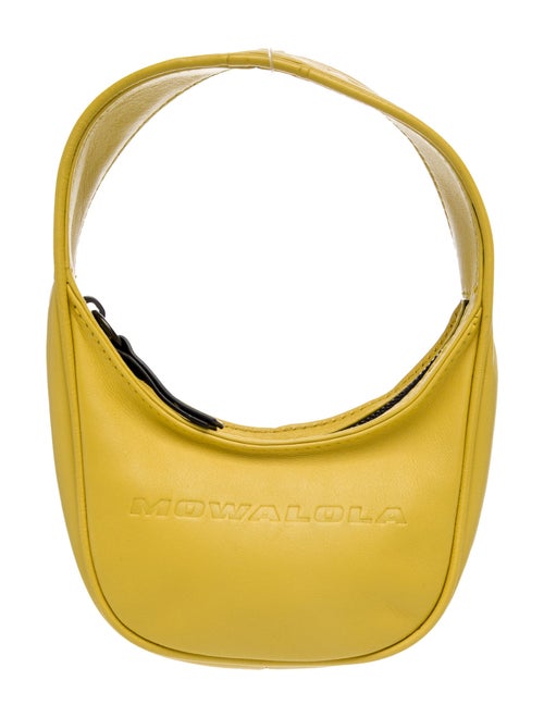 Mowalola Leather Top Handle Bag