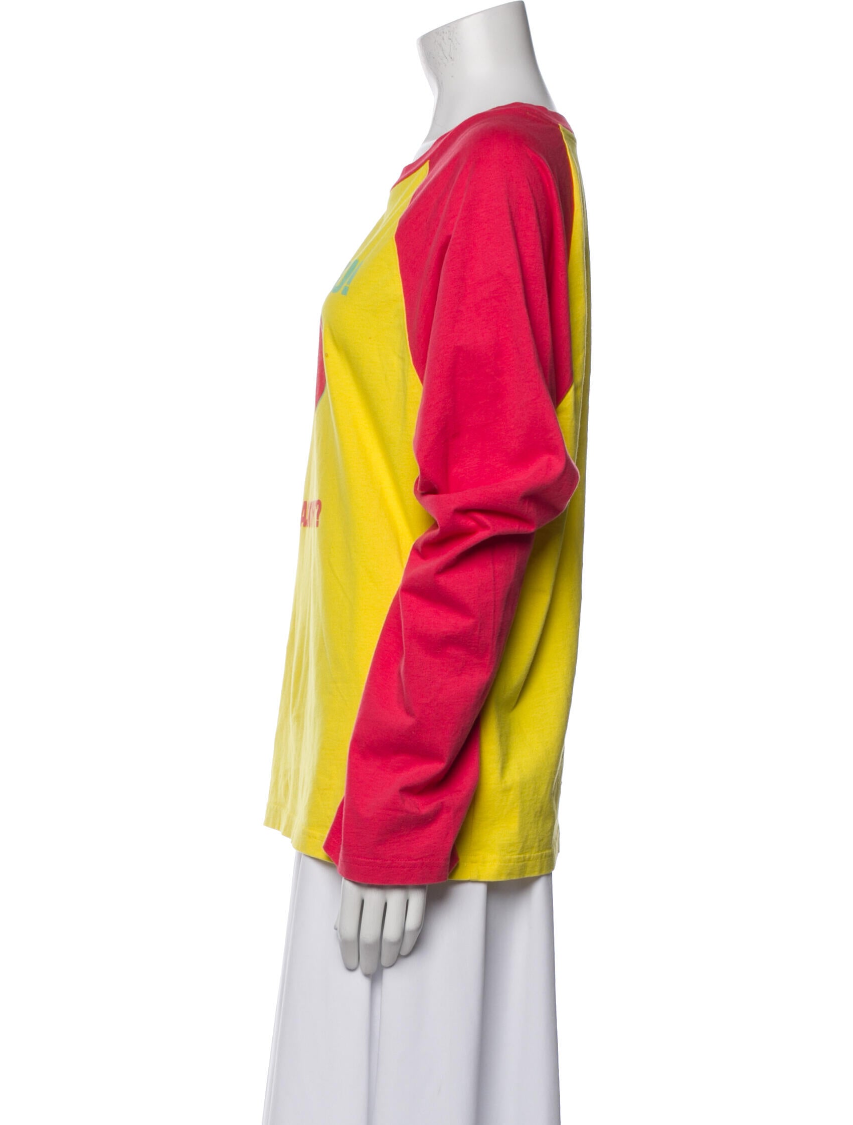 Mowalola Graphic Print Crew Neck Sweatshirt