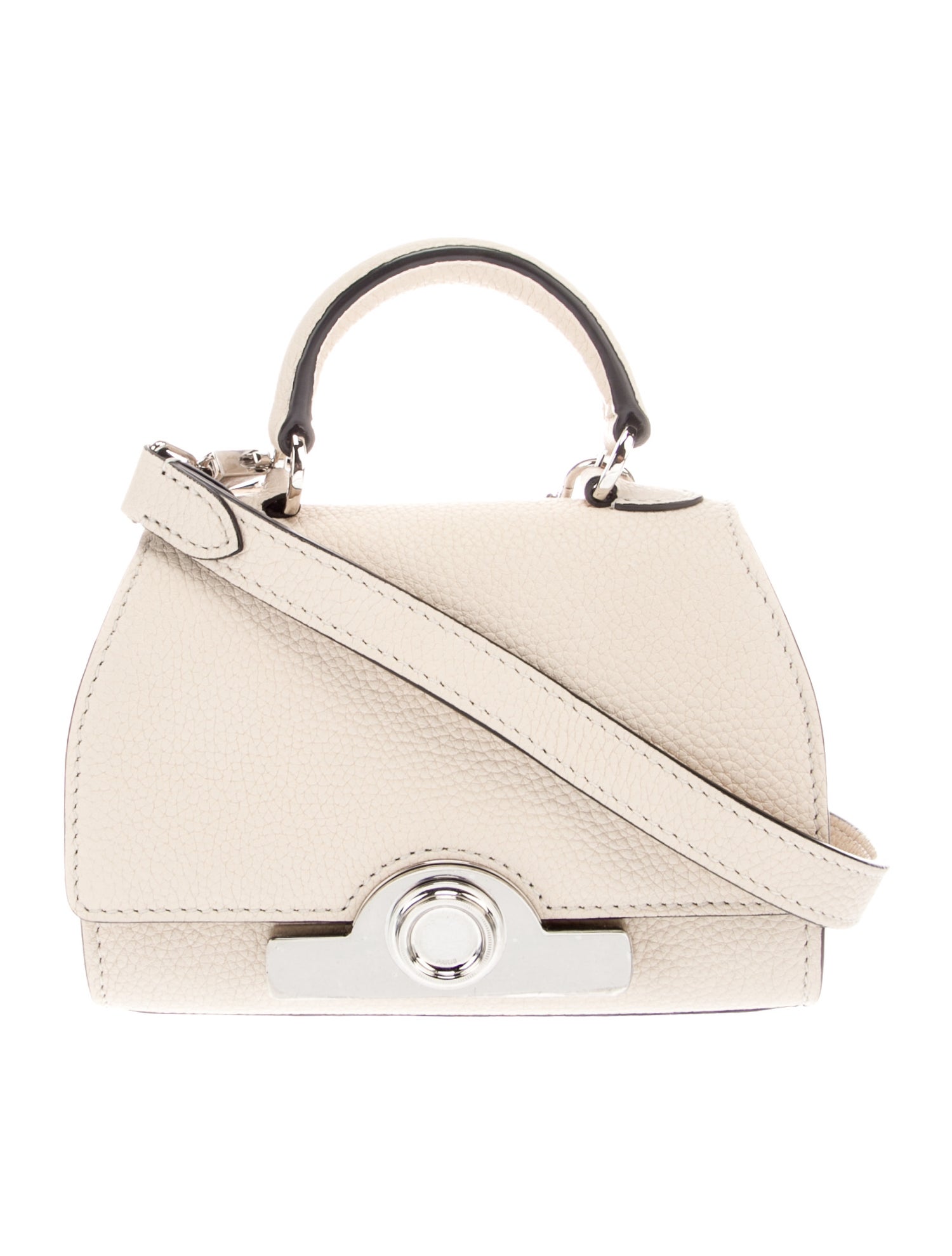 Moynat Leather Crossbody Bag w Tags Neutrals Mini Bags Handbags MOYNA21019 The RealReal