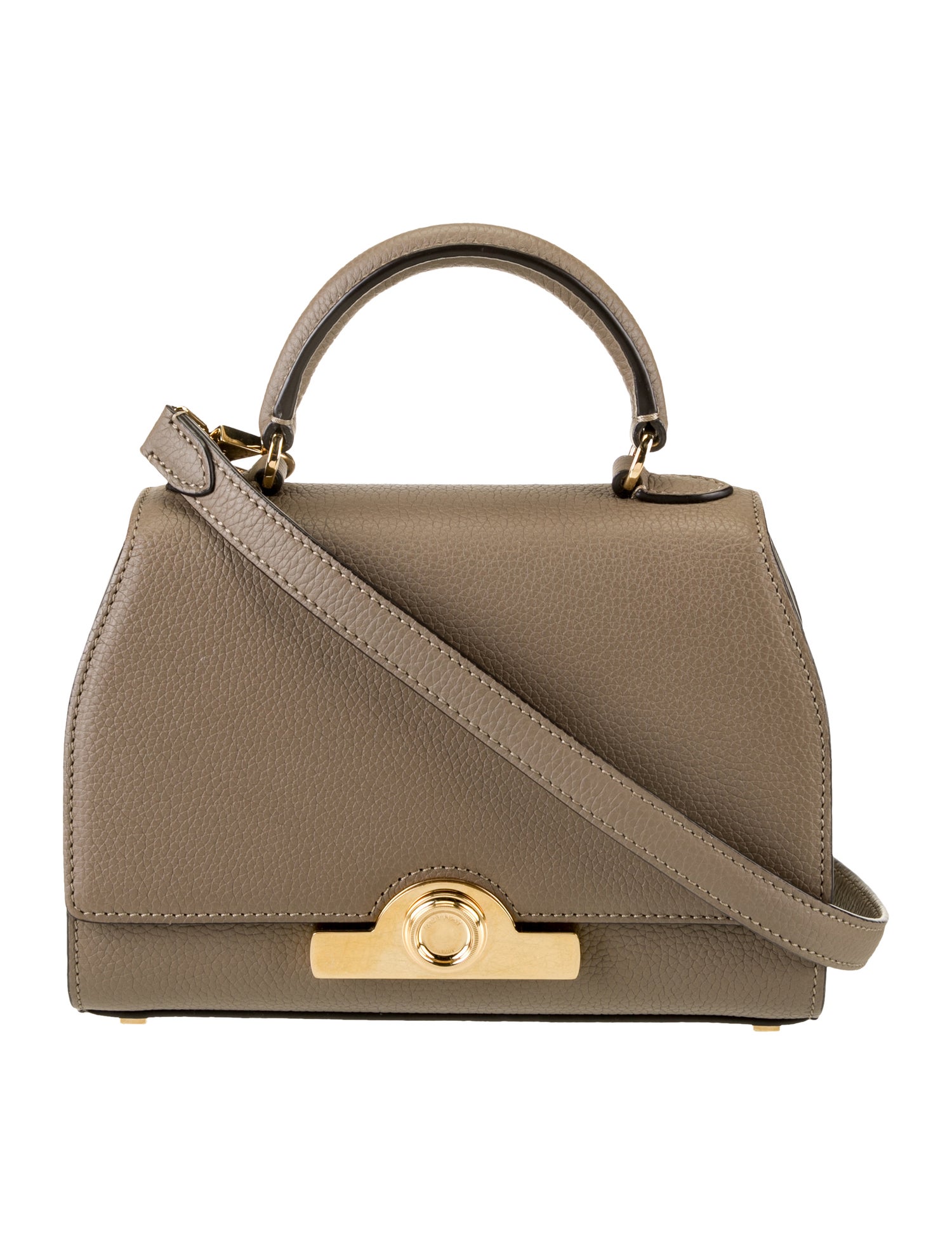 Moynat Leather Taurillon Rejane