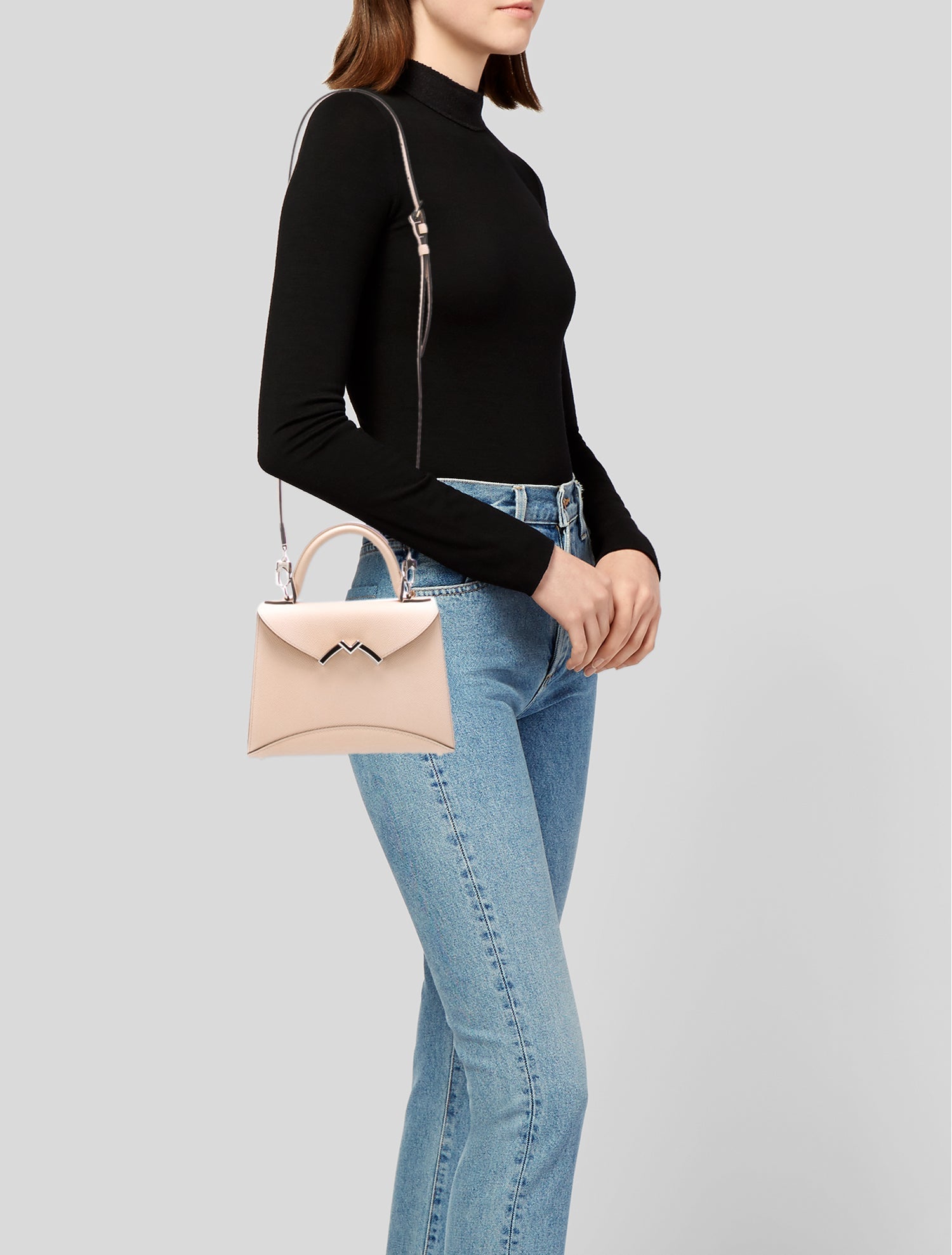 Moynat Calfskin Gabrielle Mini