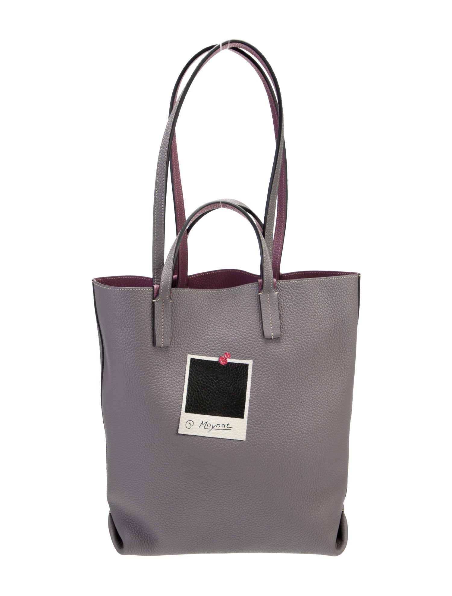 Moynat Leather Shoulder Bag