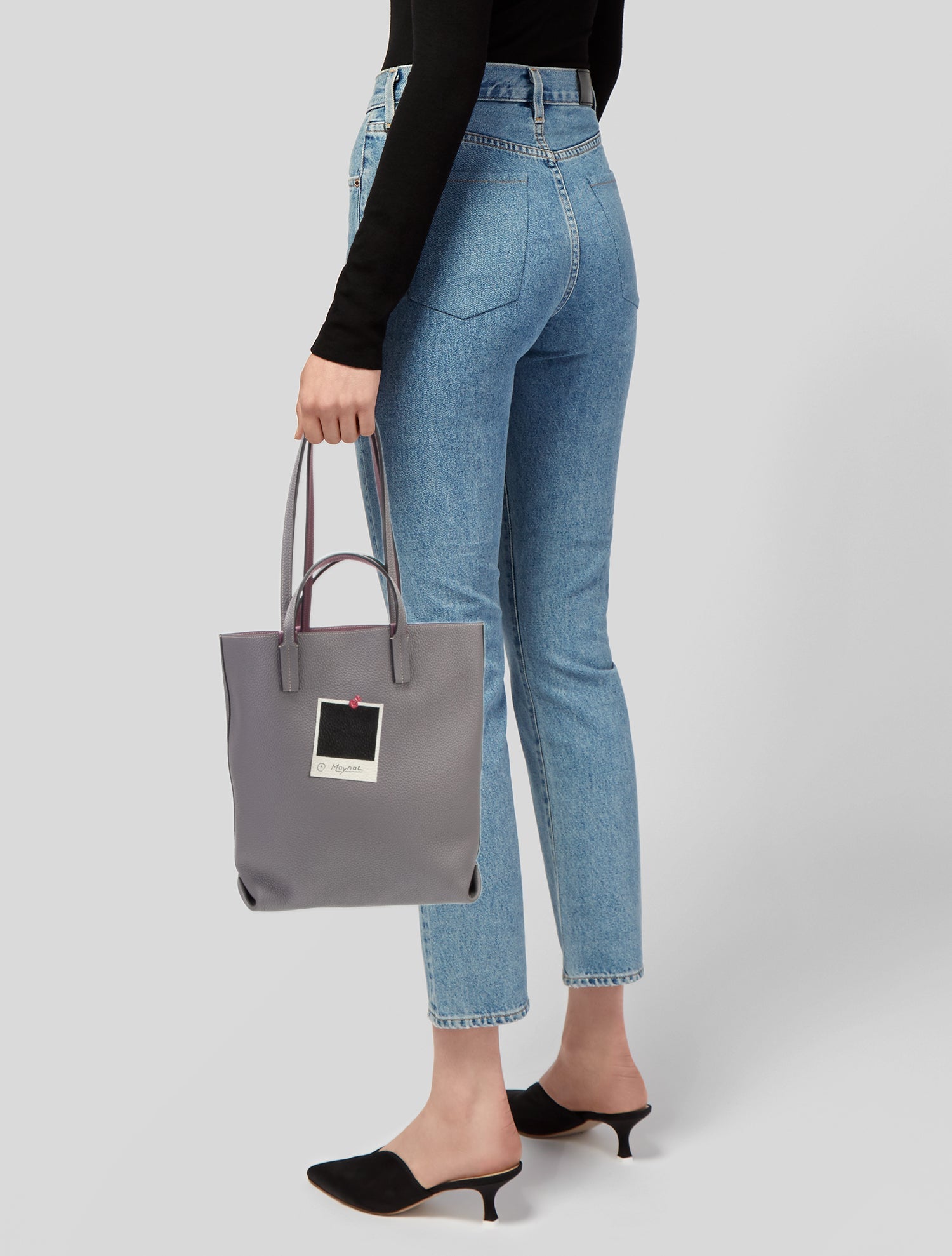 Moynat Leather Shoulder Bag