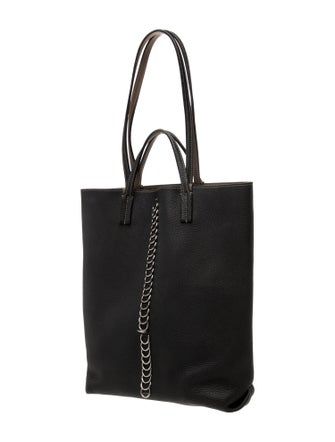 Moynat Leather Bucket Bag