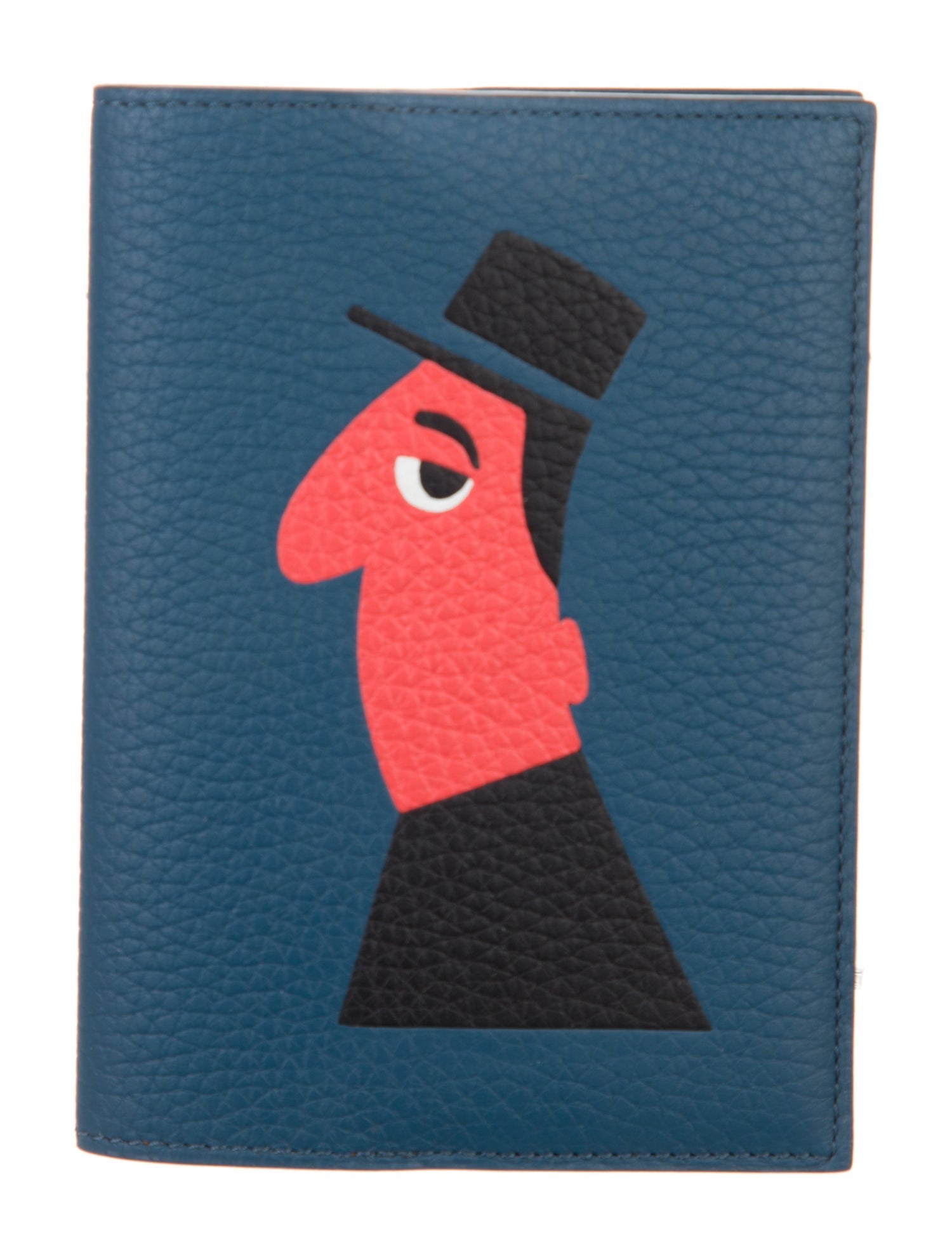 Moynat Leather Printed Card Holder