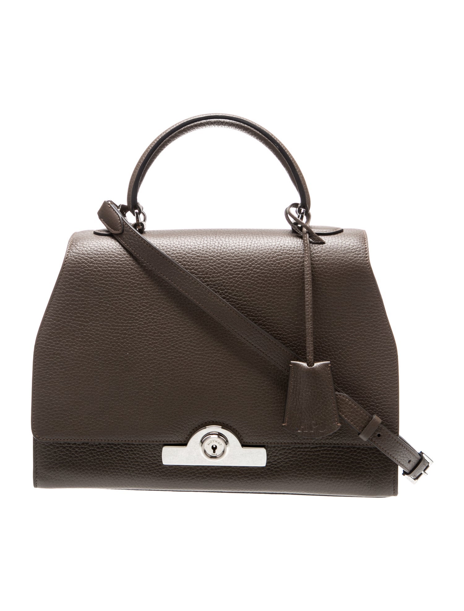 Moynat Calf Leather Réjane w/ Strap MM