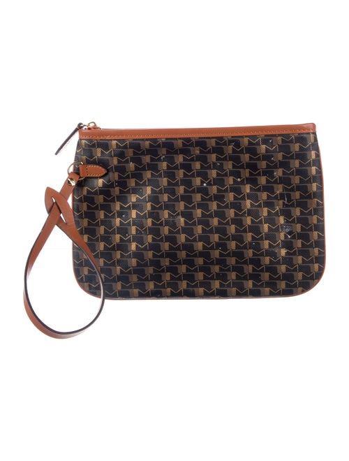 Moynat Leather Printed Coin Pouch