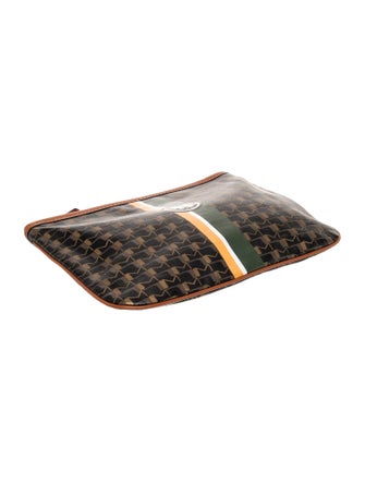Moynat Leather Printed Coin Pouch
