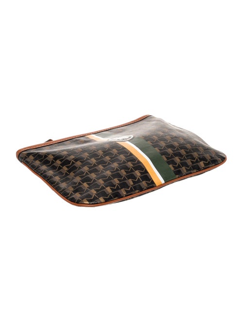 Moynat Leather Printed Coin Pouch