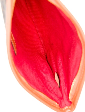 Moynat Leather Printed Coin Pouch