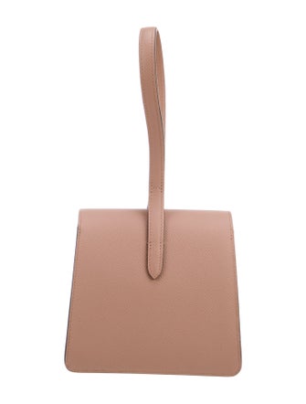 Moynat Leather Madeleine Clutch