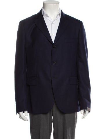 MP Massimo Piombo Suiting Virgin Wool Blazer L