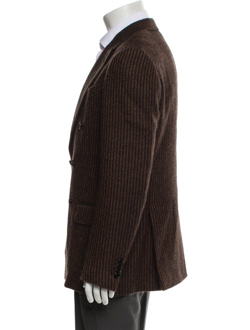MP Massimo Piombo Wool Striped Blazer