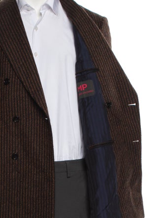 MP Massimo Piombo Wool Striped Blazer