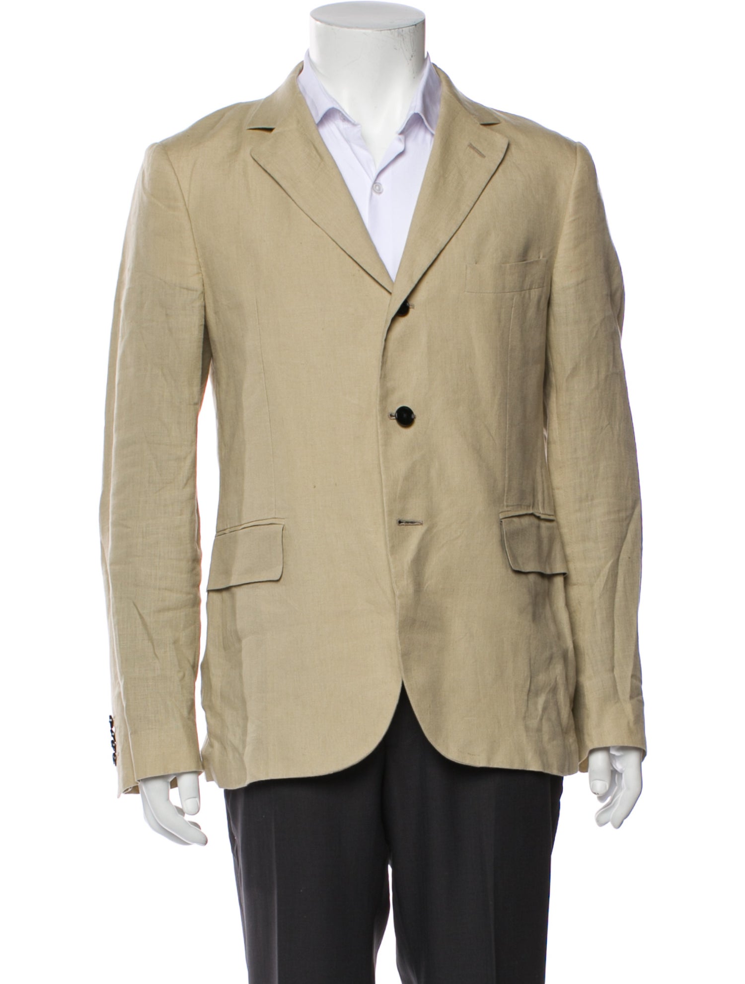 MP Massimo Piombo Linen Blazer