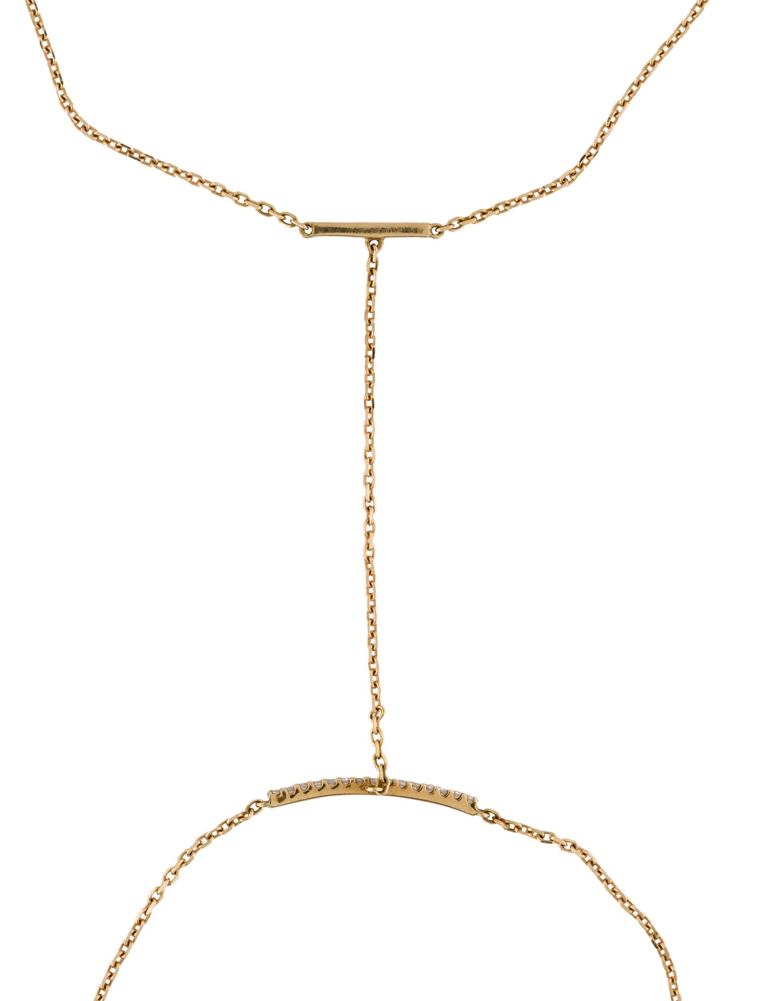 Maria Black 18K Diamond Hand Chain Bracelet