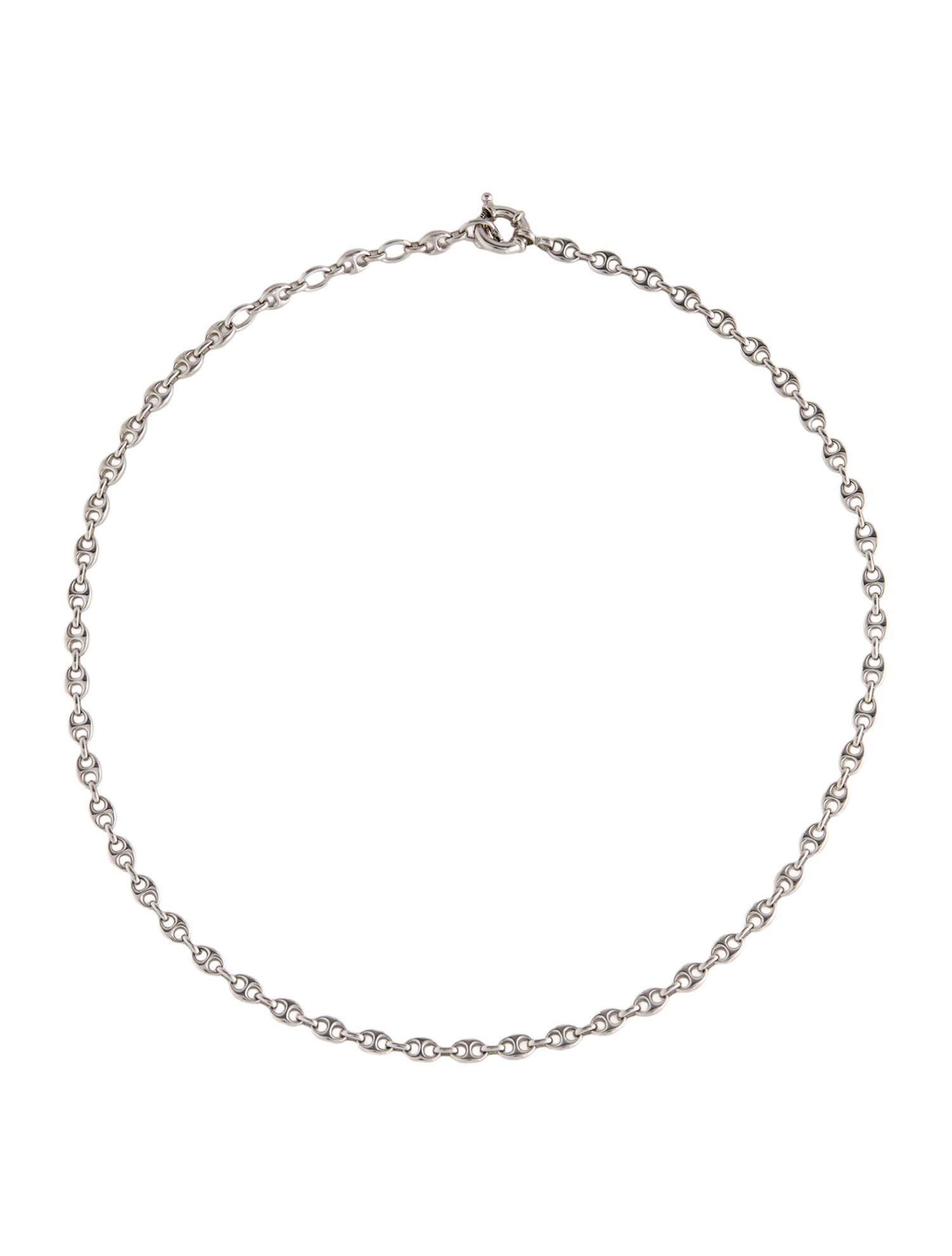 Maria Black Link Chain Necklace