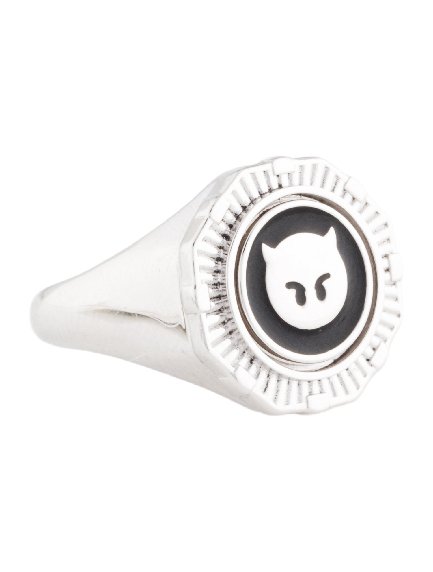 Maria Black Naughty Pop Coin Moss Ring