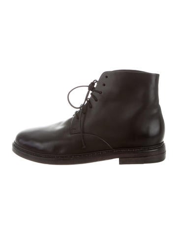 Marsèll Leather Lace-Up Boots