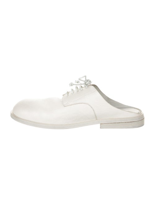 Marsèll Leather Mules White