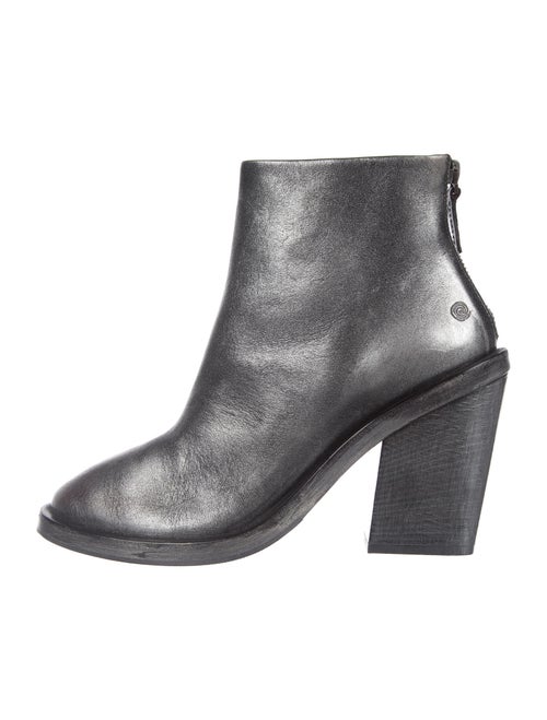 Marsèll Leather Boots Metallic