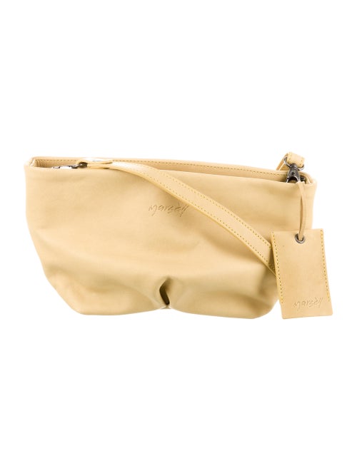 Marsèll Leather Crossbody Bag Silver
