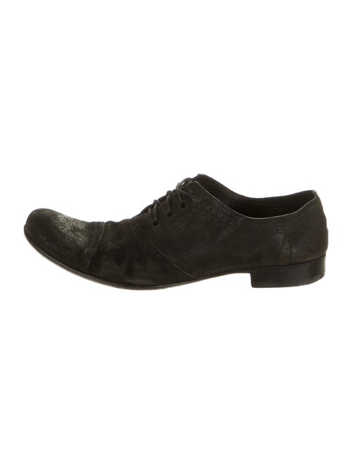 Marsèll Suede Oxfords Black