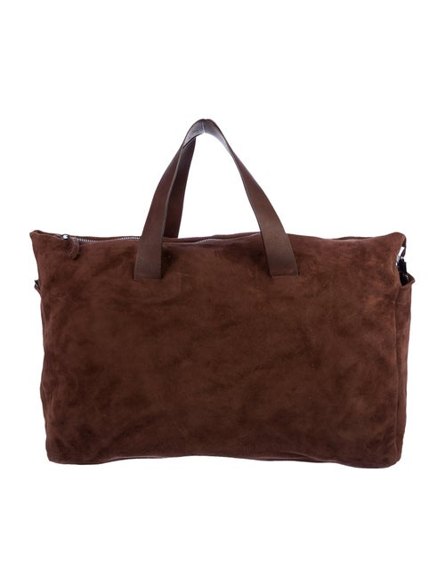 Marsèll Suede Weekender Bag Brown