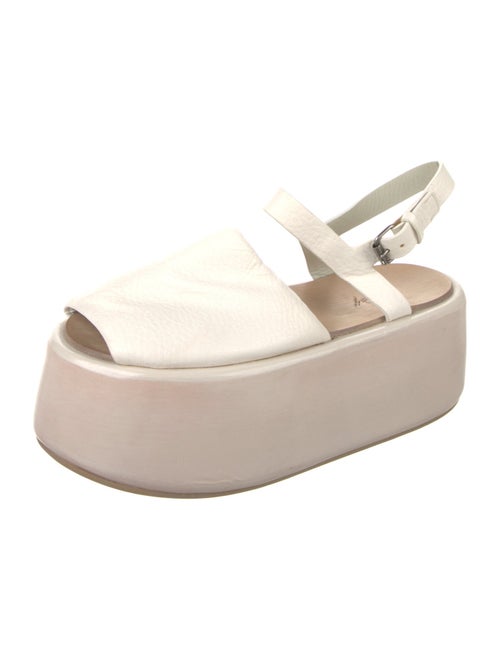 Marsèll Leather Slingback Sandals