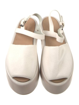 Marsèll Leather Slingback Sandals