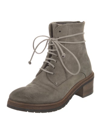 Marsèll Suede Combat Boots