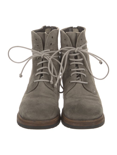 Marsèll Suede Combat Boots