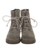 Marsèll Suede Combat Boots