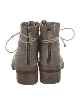 Marsèll Suede Combat Boots