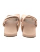 Marsèll Leather Bow Accents Slides