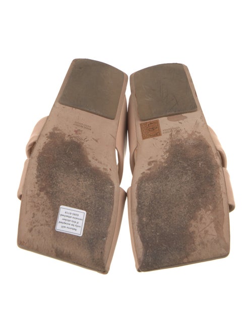 Marsèll Leather Bow Accents Slides