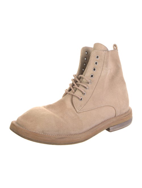 Marsèll Suede Combat Boots