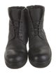 Marsèll Leather Combat Boots