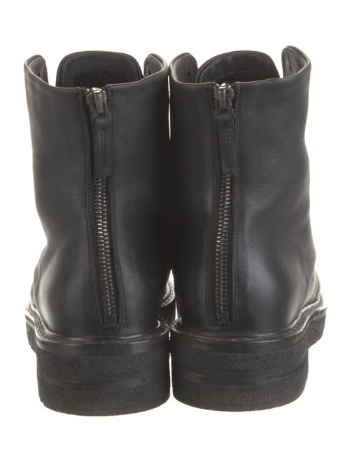 Marsèll Leather Combat Boots