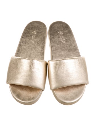Marsèll Patent Leather Slides