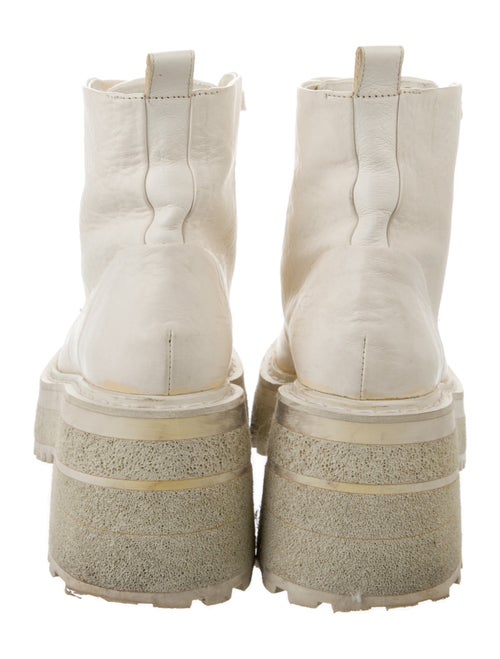 Marsèll Leather Combat Boots