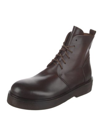 Marsèll Leather Lace-Up Boots